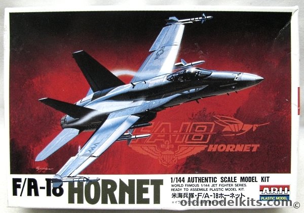 Arii 1/144 F/A-18 Hornet - US Marines VMFA-314, 23007-300 plastic model kit